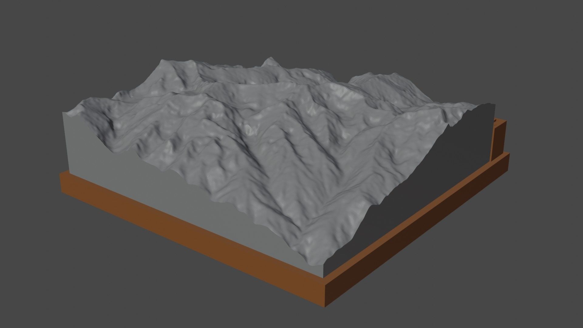 Pico Bolivar 3D print model_7