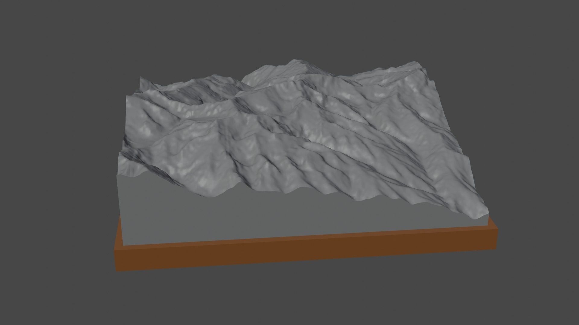 Pico Bolivar 3D print model_2