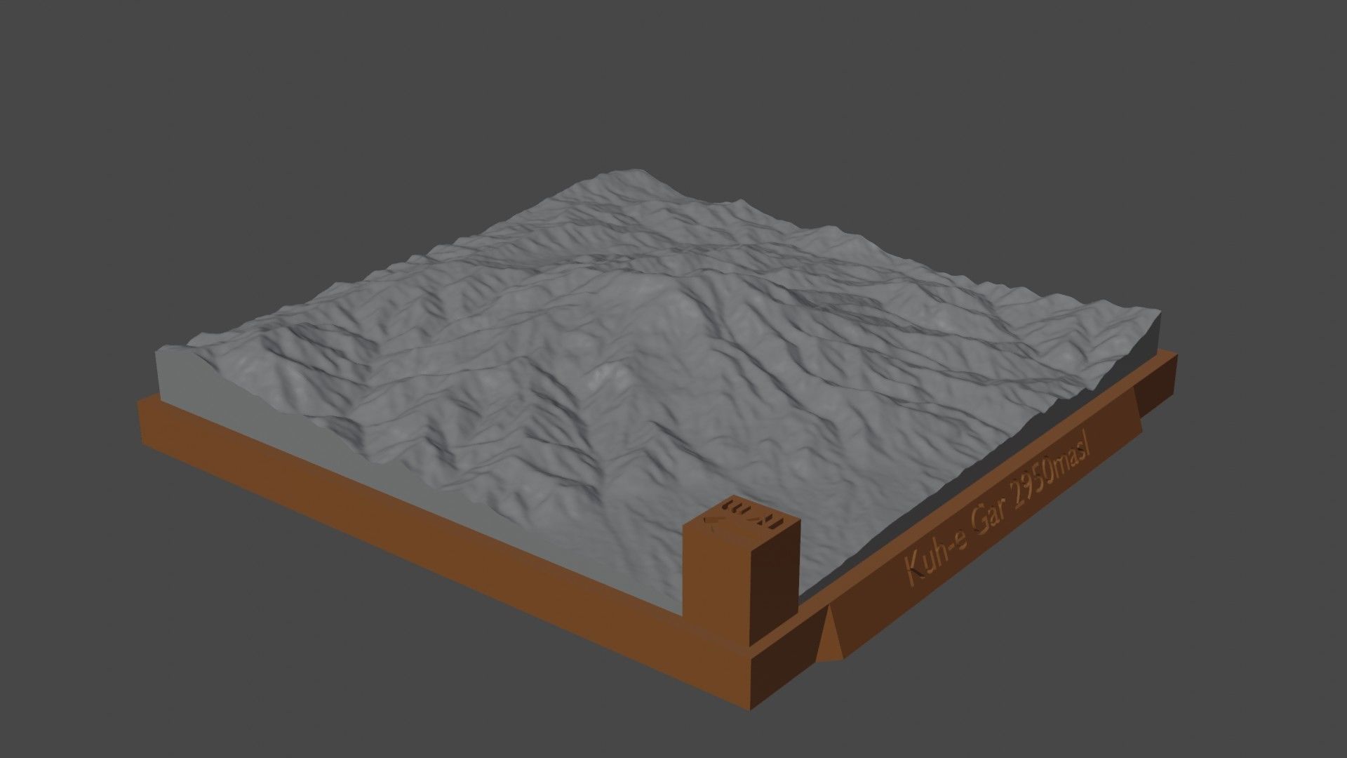 Kuh-e Gar 3D print model_3