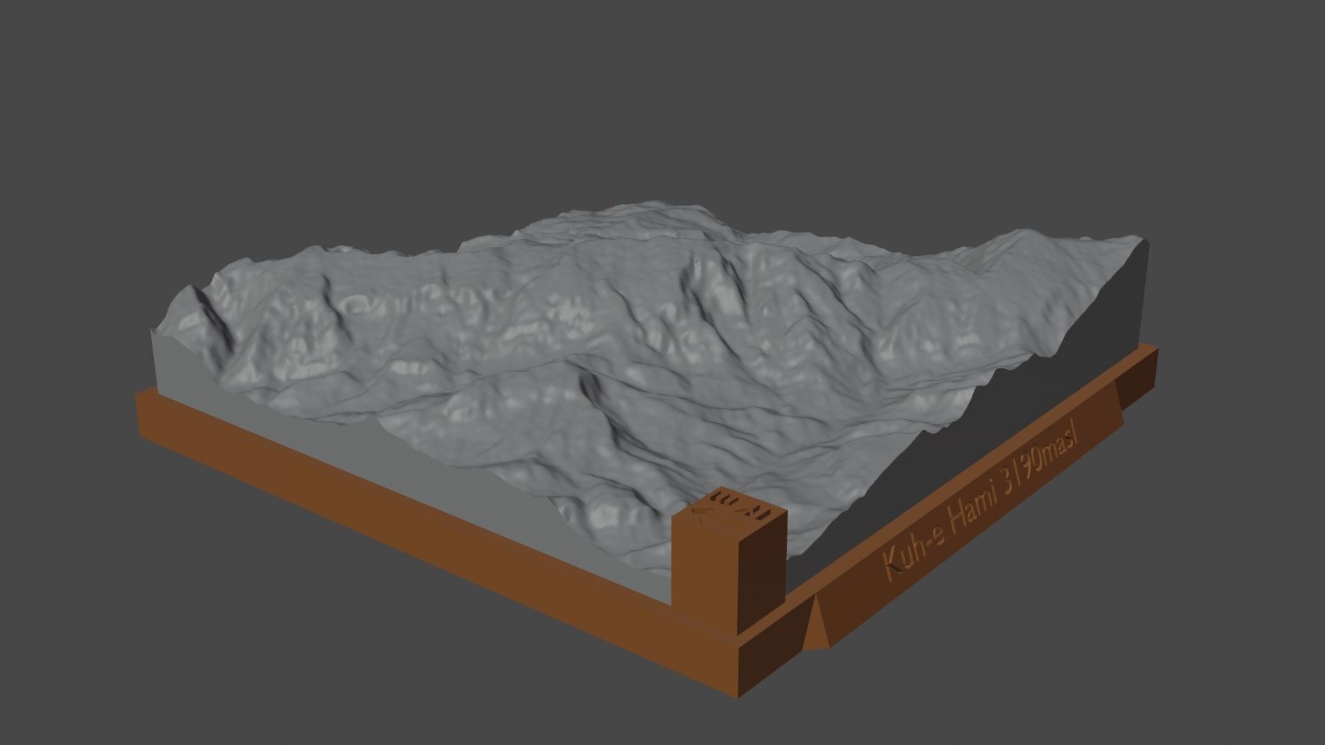 Kuh-e Hami 3D print model_3