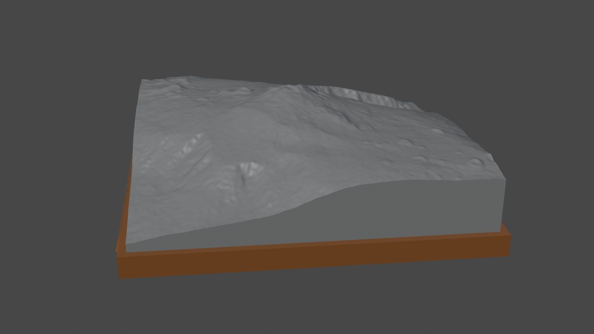 Mount Cameroon 3D print model_1