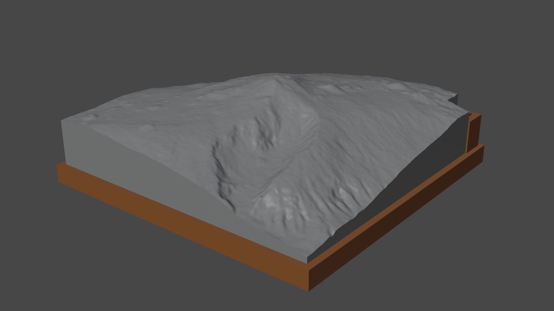 Mount Cameroon 3D print model_7