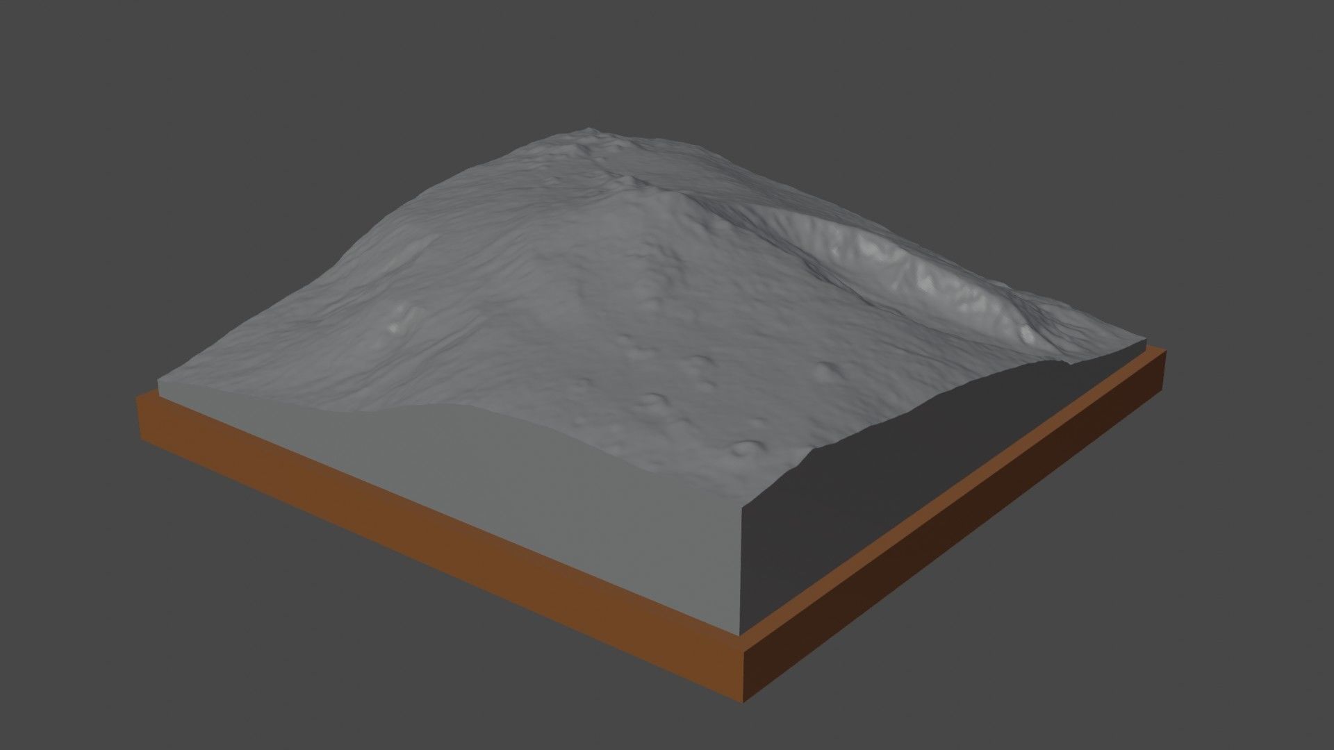 Mount Cameroon 3D print model_4