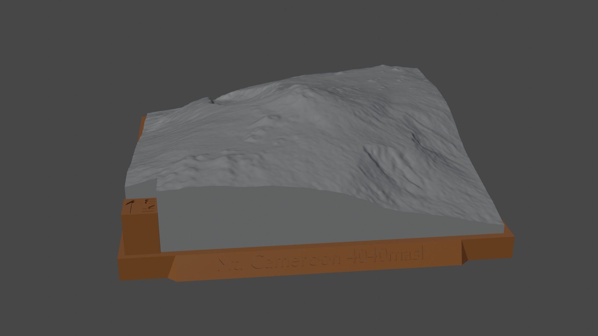 Mount Cameroon 3D print model_5