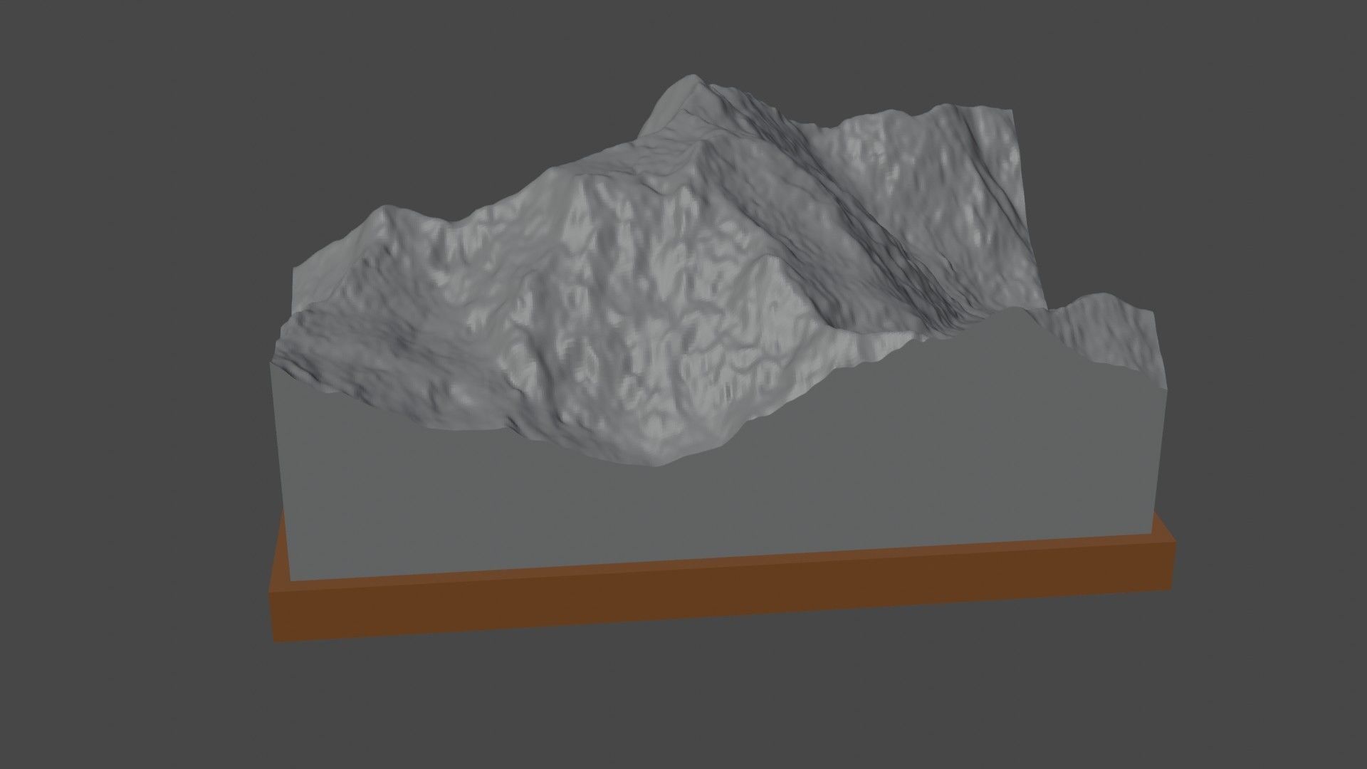 Nanga Parbat 3D print model_2
