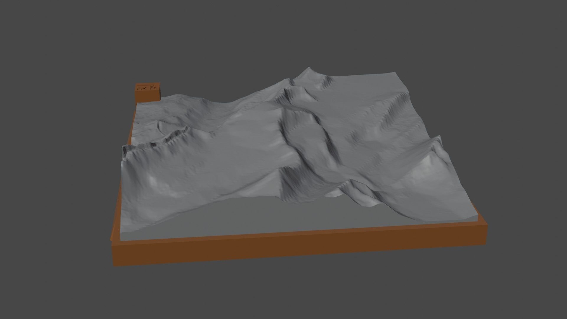 Mount Chown 3D print model_1