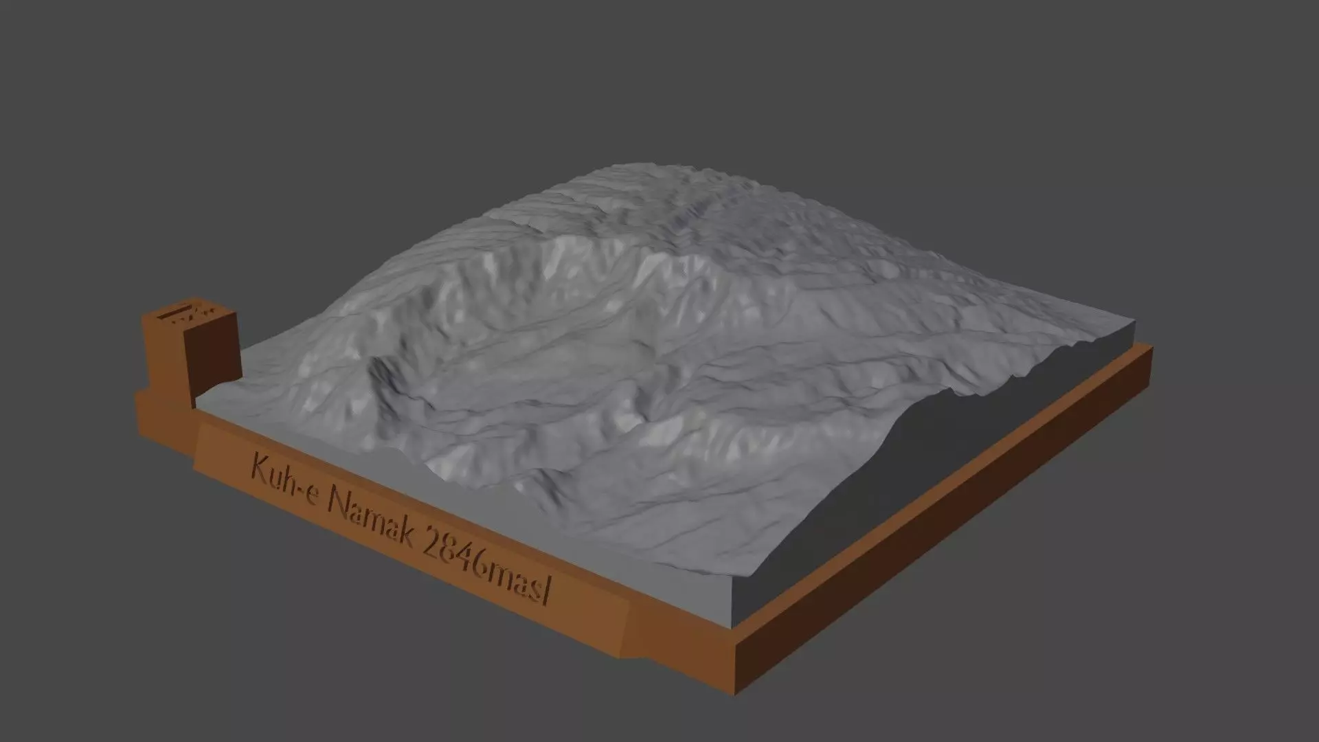 Kuh-e Namak 3D print model