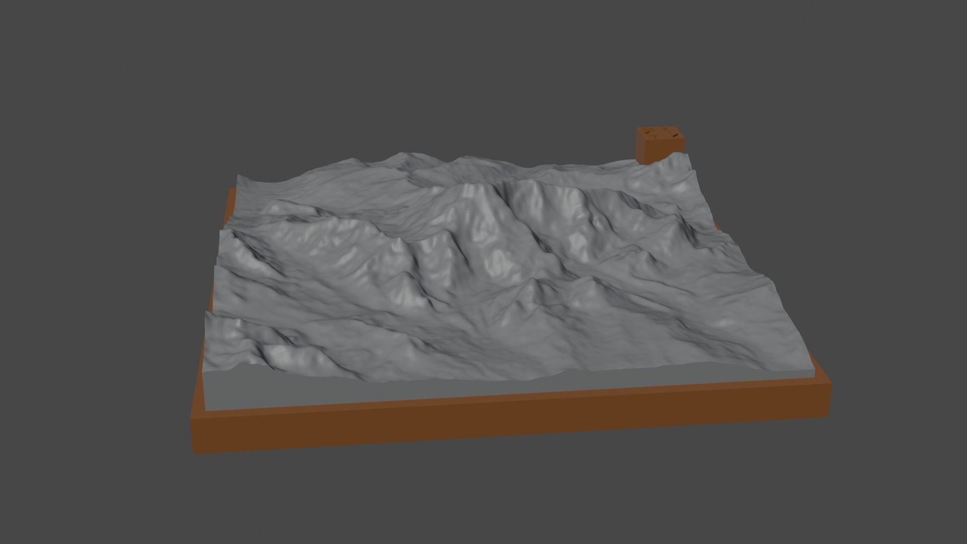 Nevado Auzangate 3D print model_2