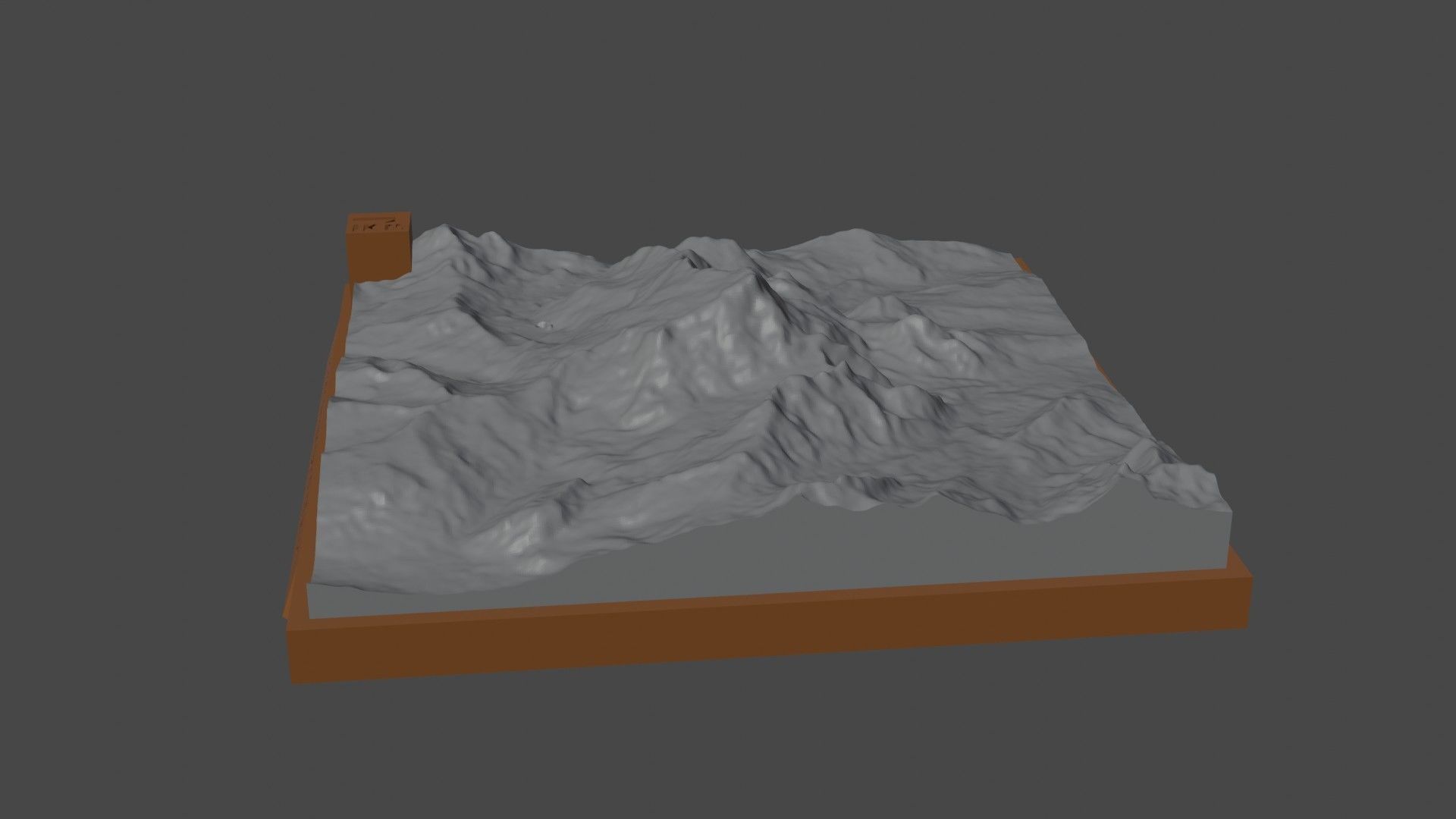 Nevado Auzangate 3D print model_1