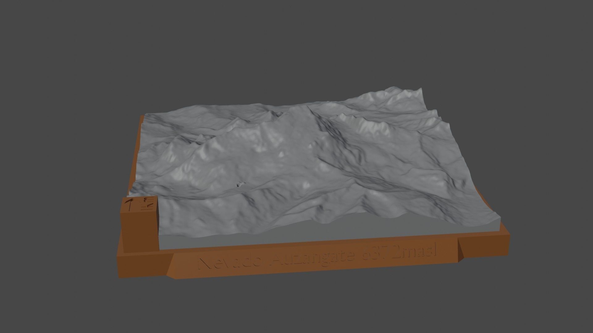 Nevado Auzangate 3D print model_5