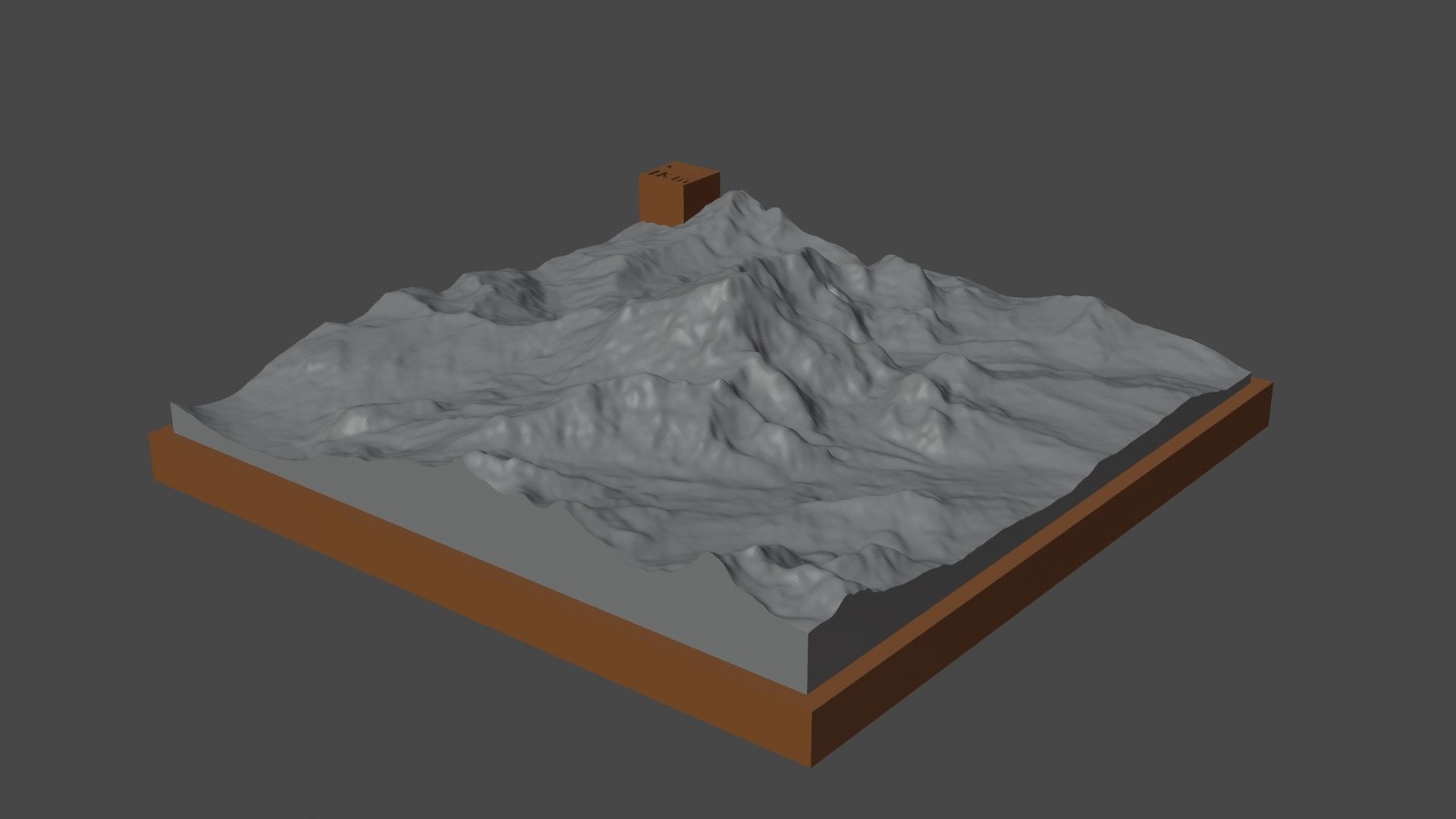 Nevado Auzangate 3D print model_4