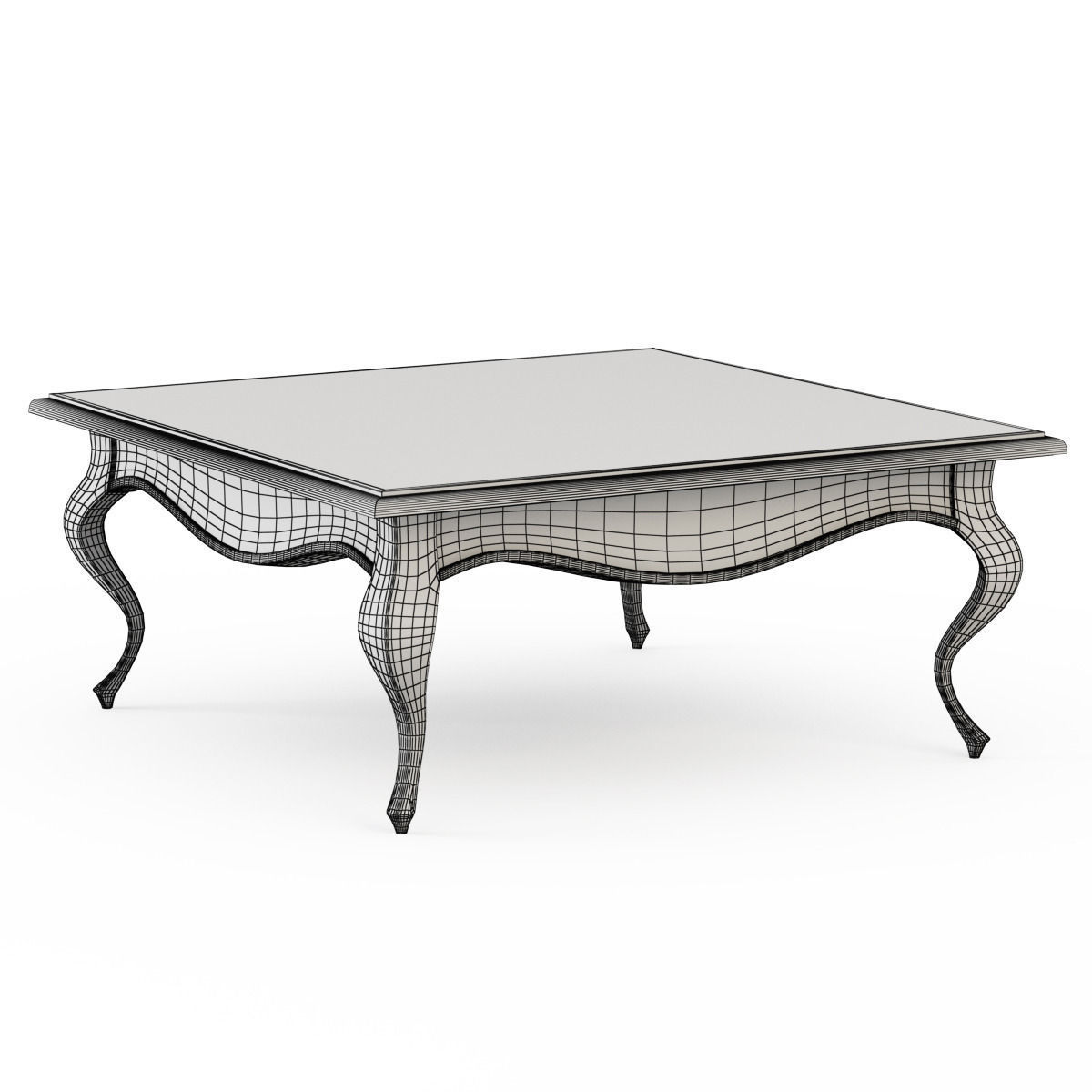 Cofee table 3D model_3