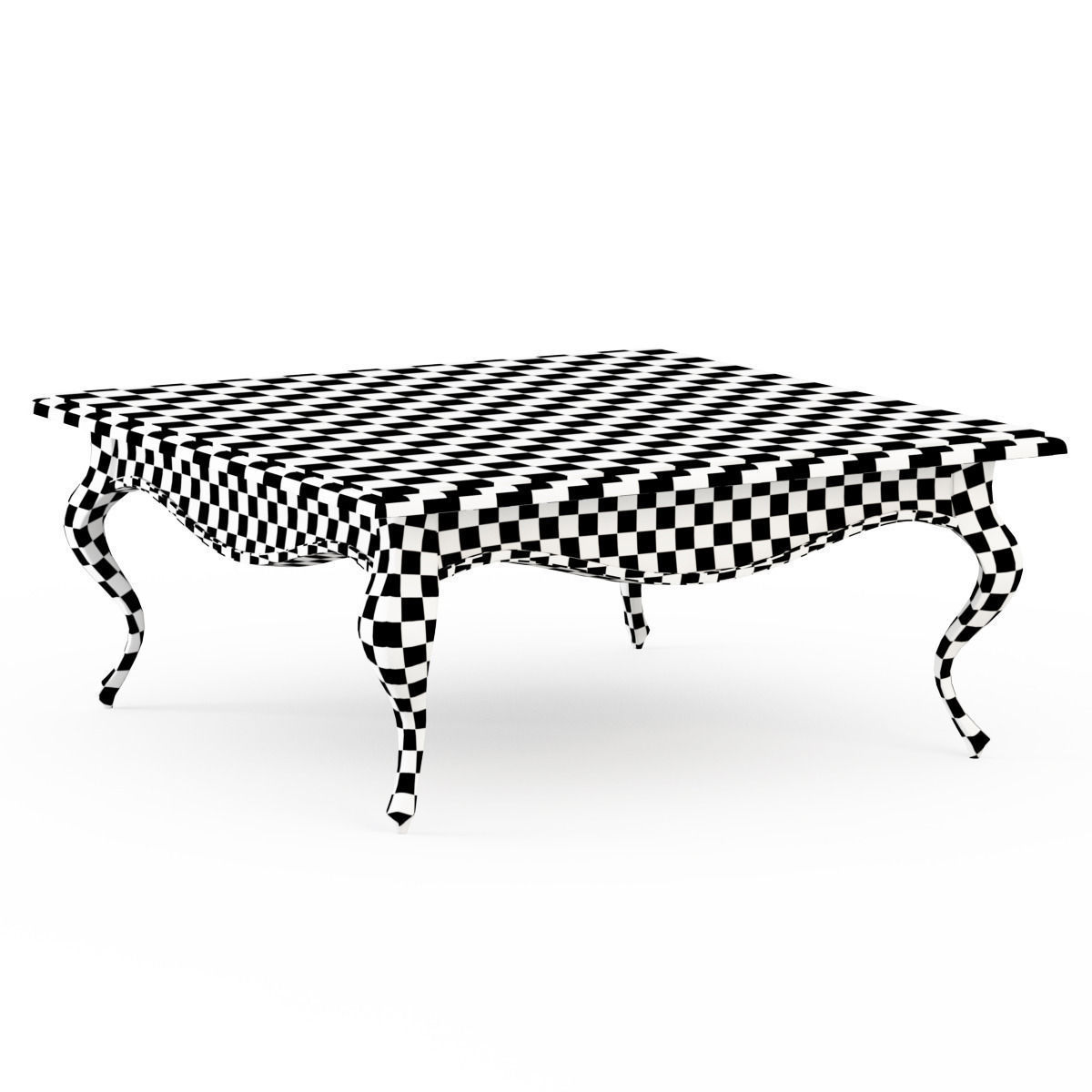 Cofee table 3D model_4