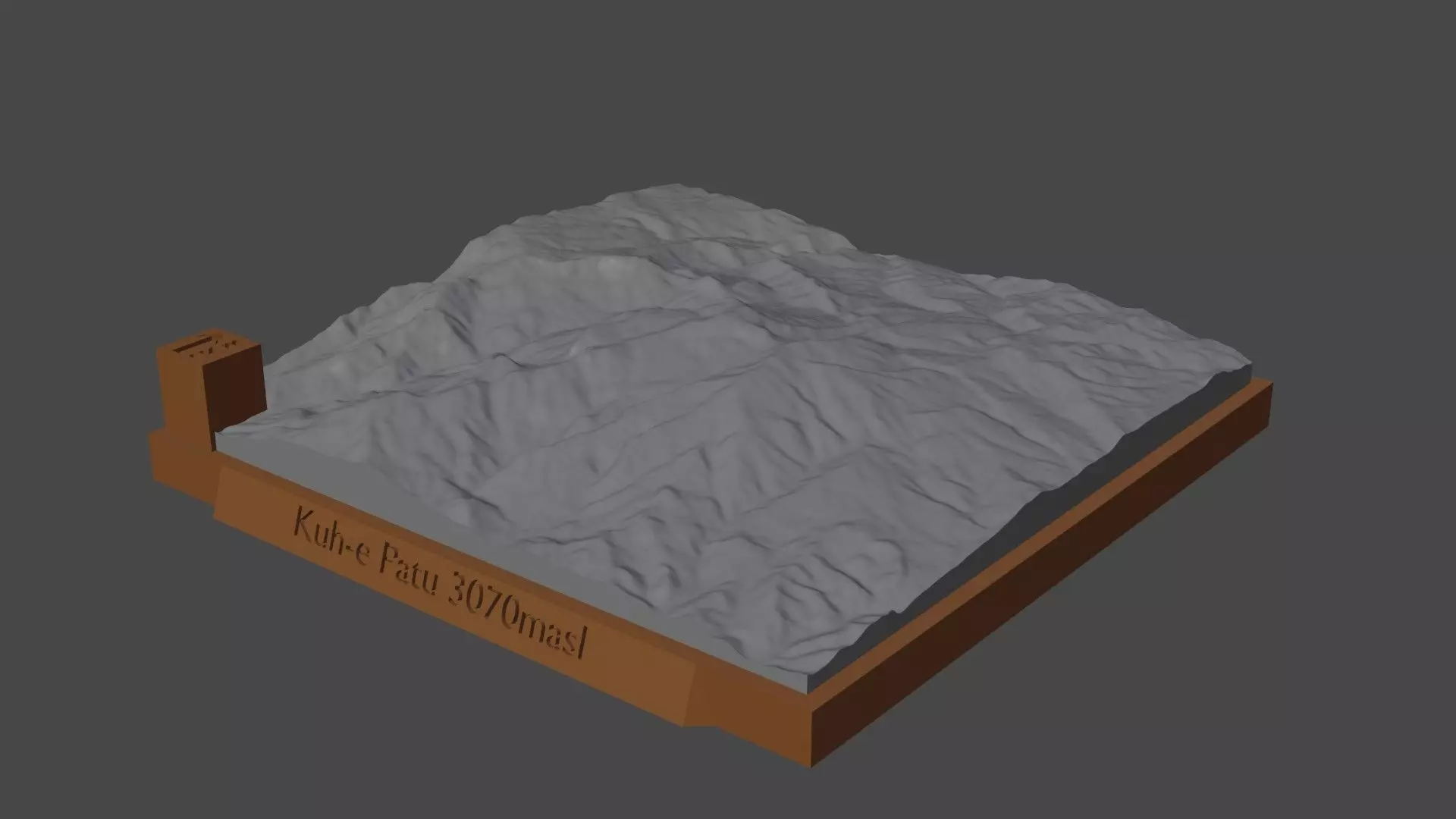 Kuh-e Patu 3D print model