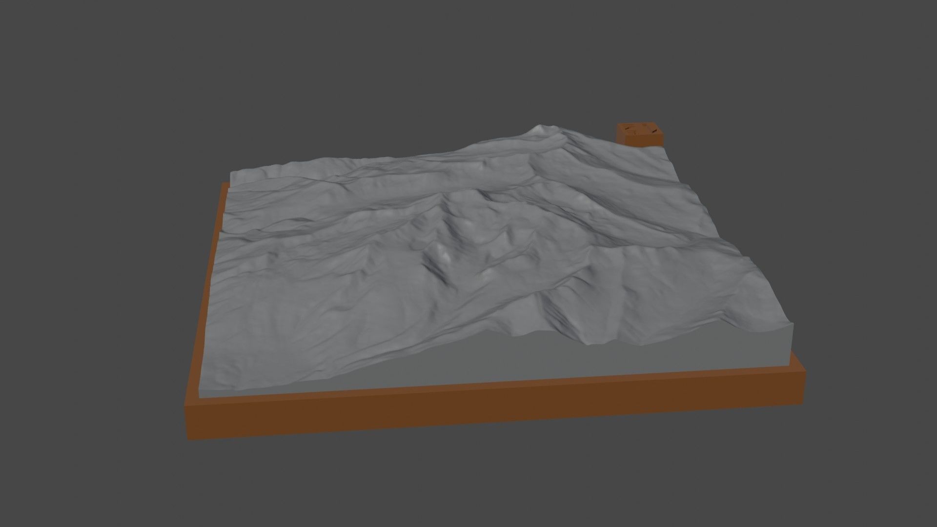 Mount Eddy 3D print model_2