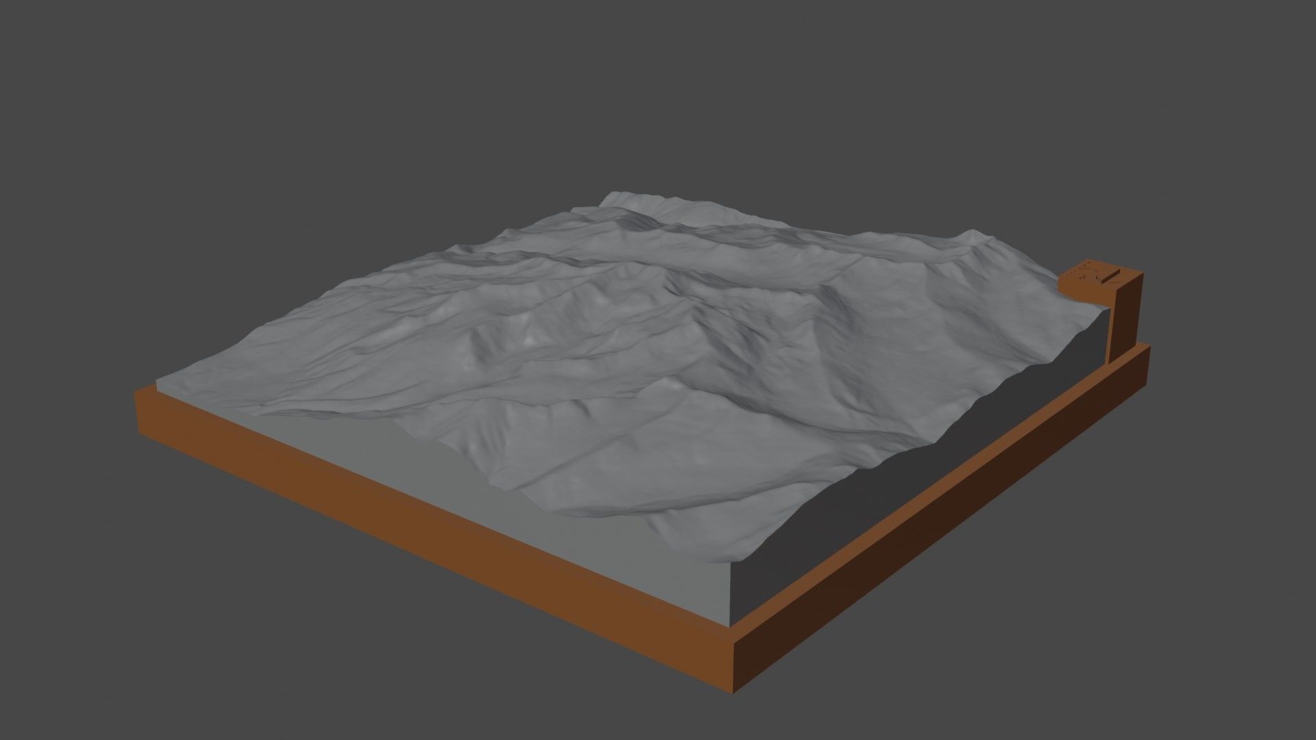 Mount Eddy 3D print model_7