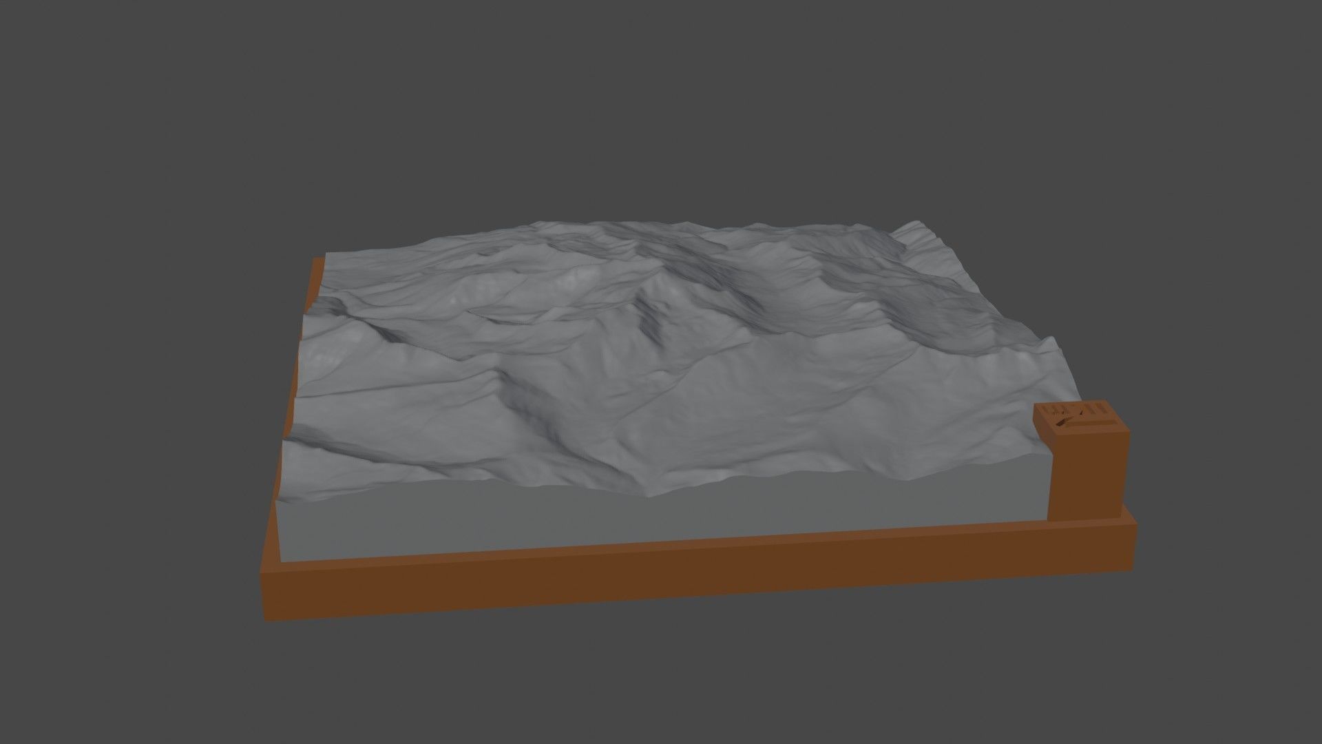 Mount Eddy 3D print model_6