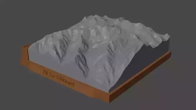 Pik Sat 3D print model