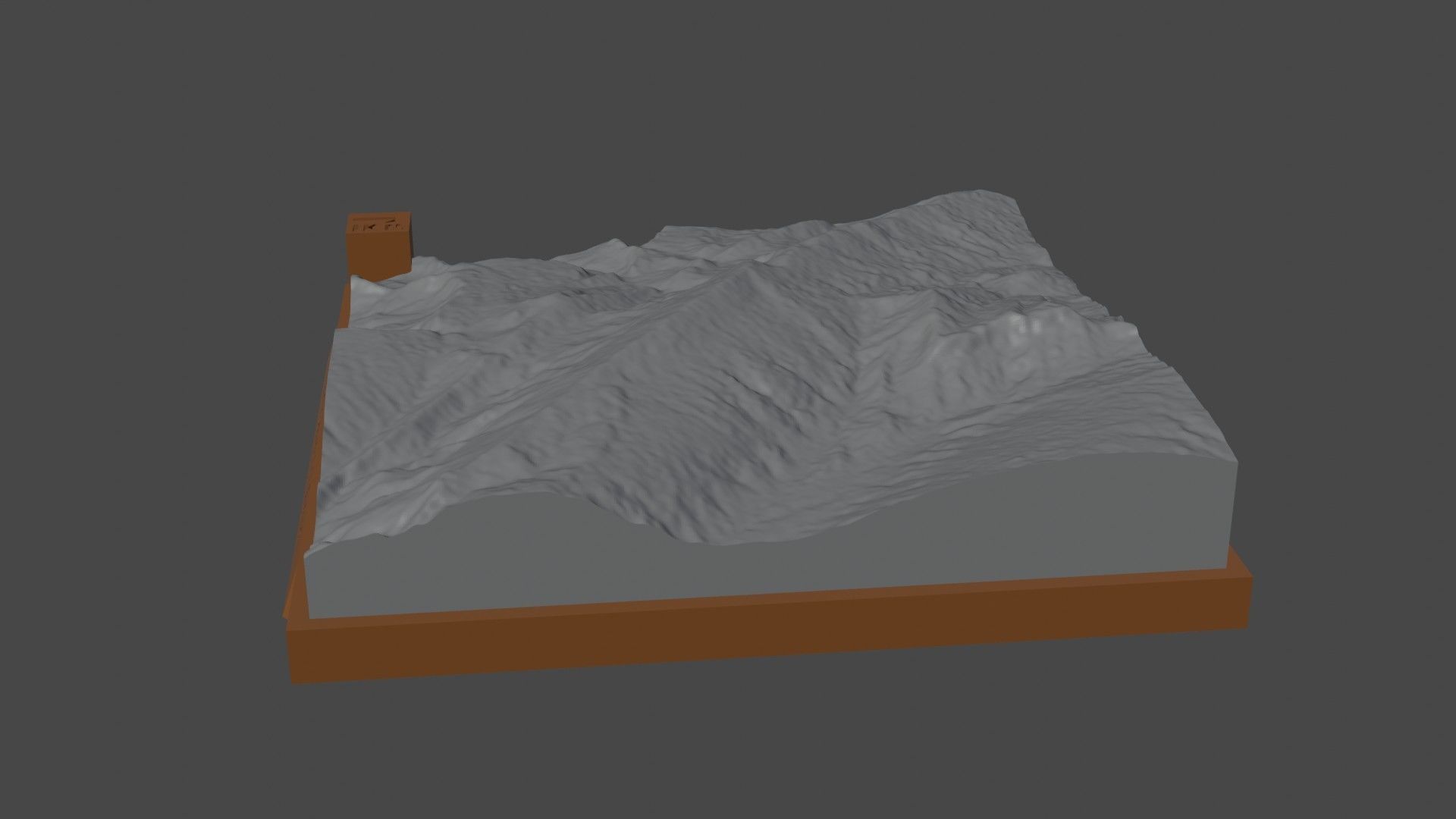 Kuh-e Raziyeh 3D print model_1