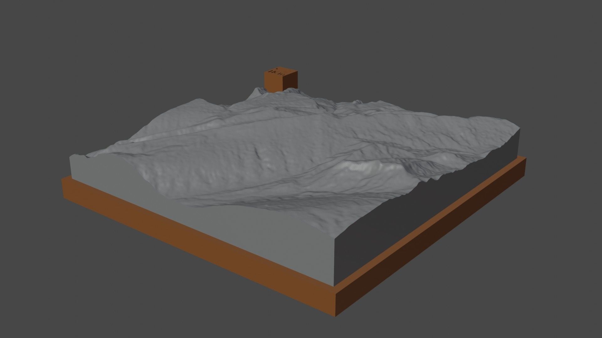 Kuh-e Raziyeh 3D print model_4