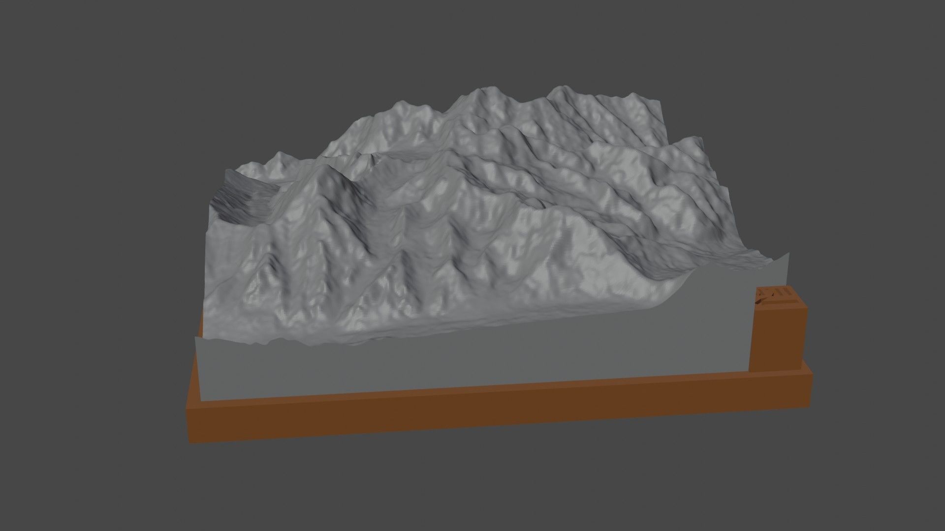 Pik Skalistiy 3D print model_6