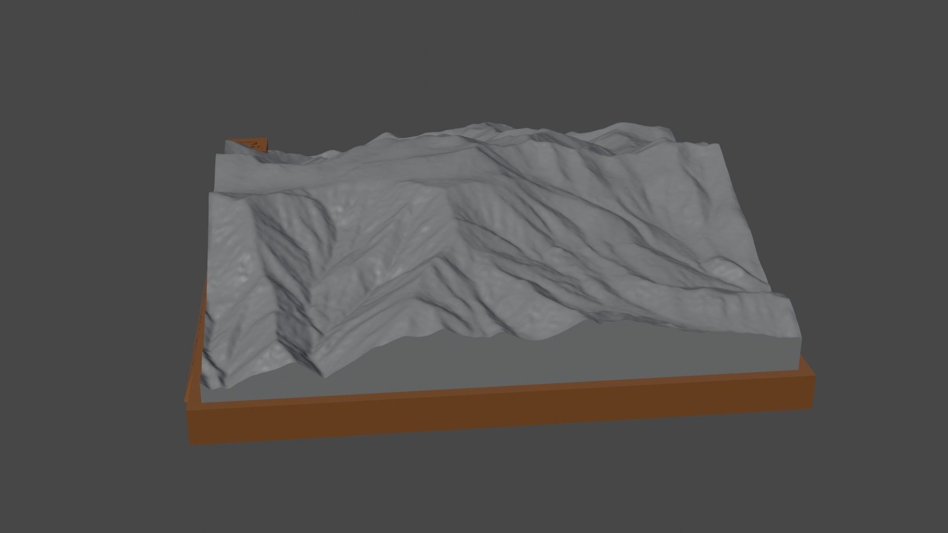 Nevado de Famatima 3D print model_1