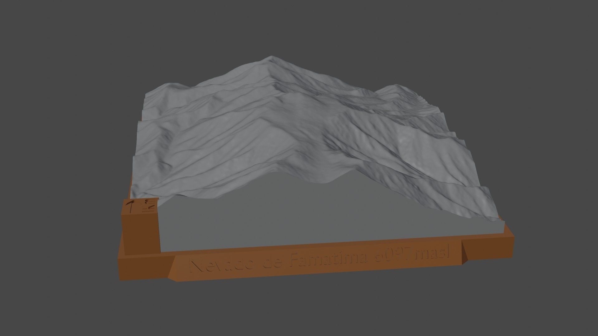 Nevado de Famatima 3D print model_5