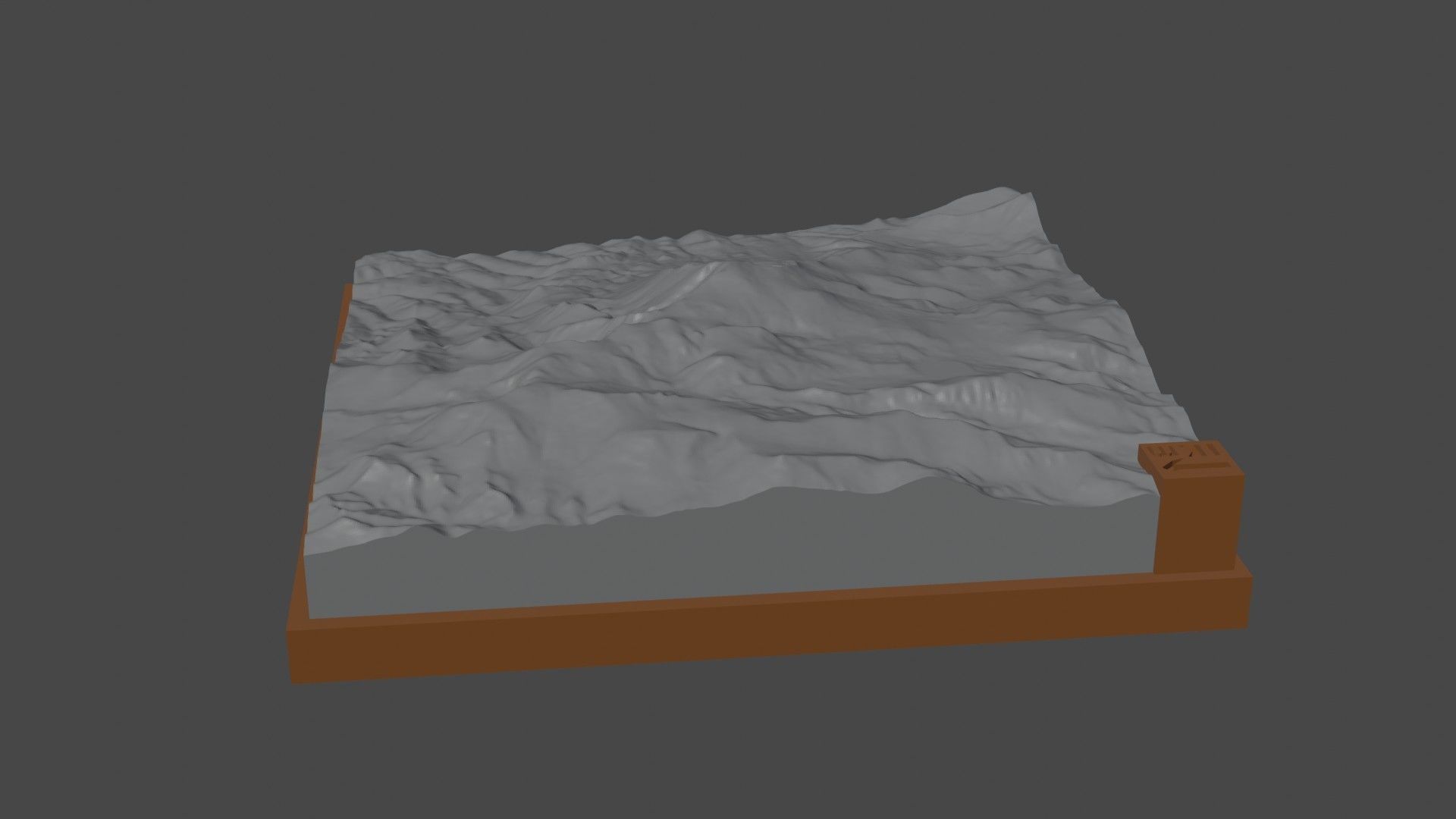Pikes Peak 3D print model_6