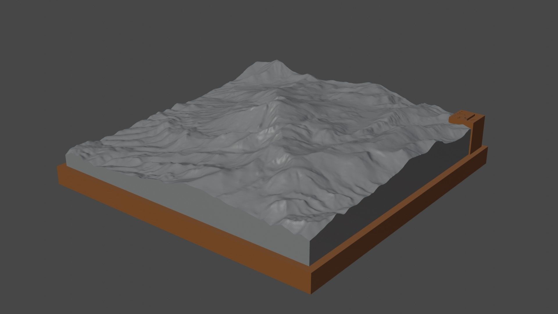 Pikes Peak 3D print model_7