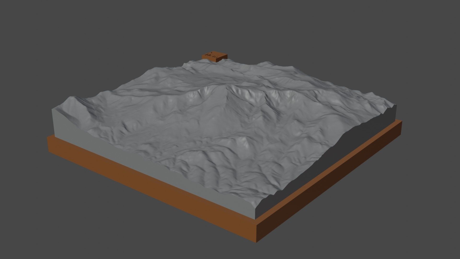 Pikes Peak 3D print model_4