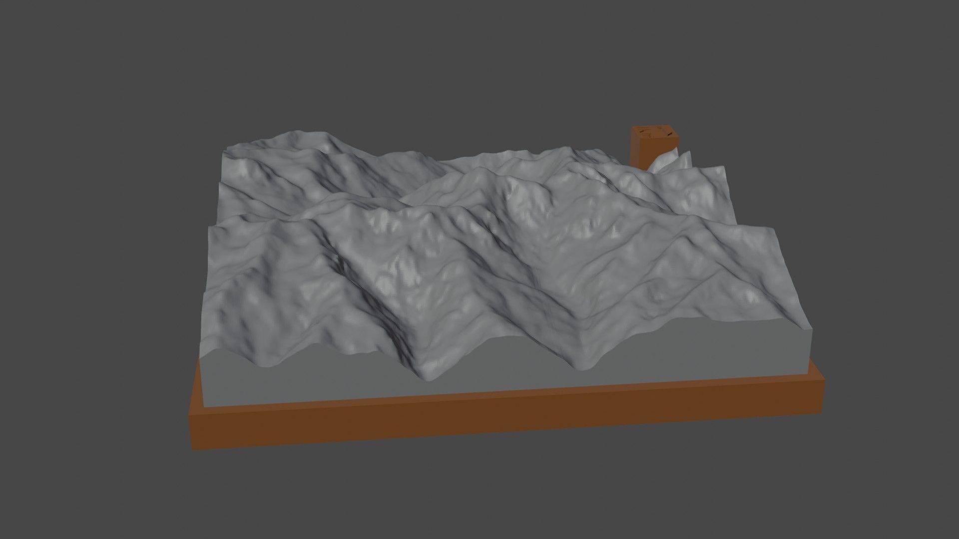 Pizzo di Coca 3D print model_2