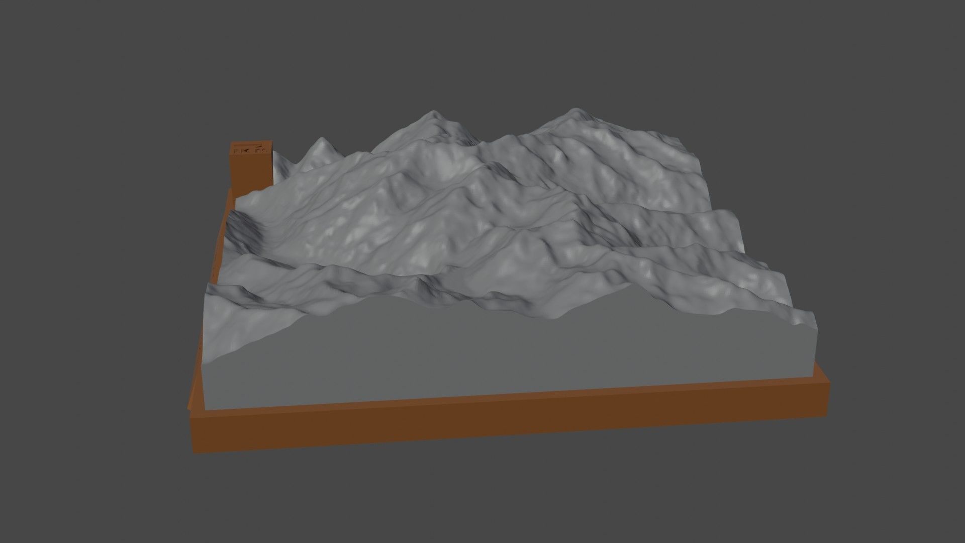 Pizzo di Coca 3D print model_1