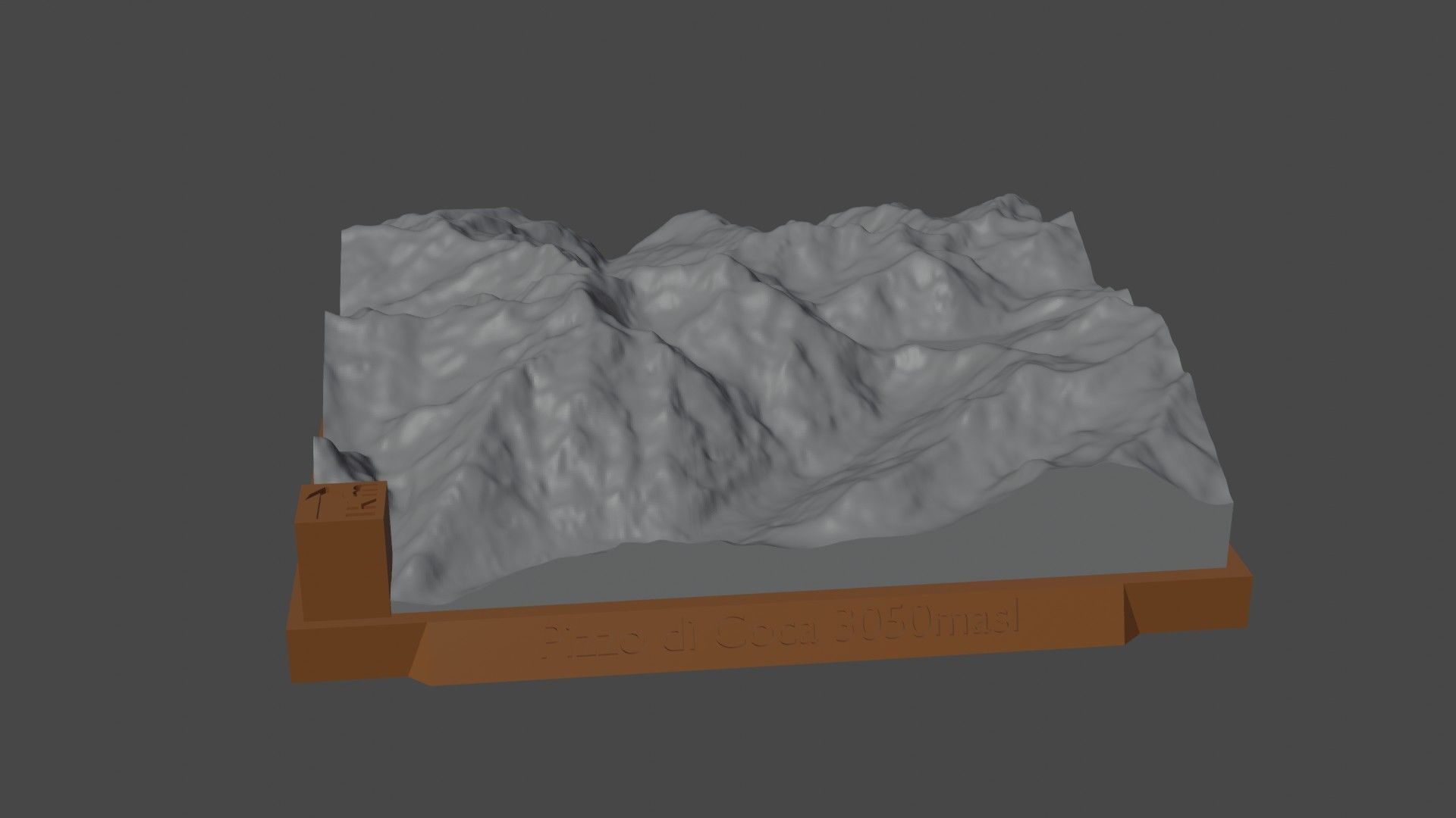 Pizzo di Coca 3D print model_5