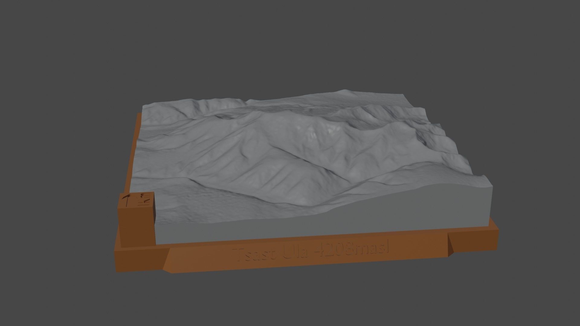 Tsast Ula 3D print model_5