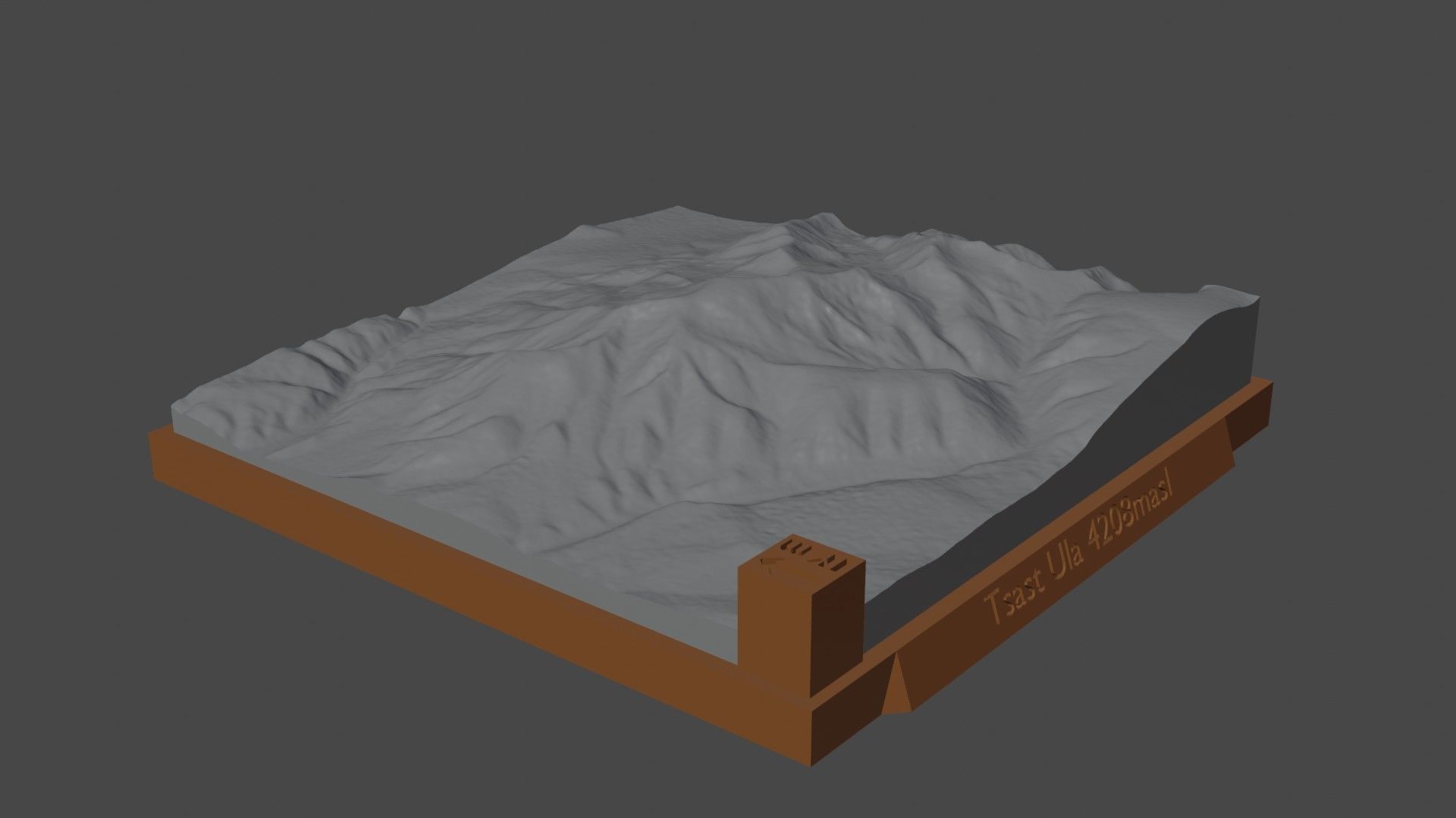 Tsast Ula 3D print model_3