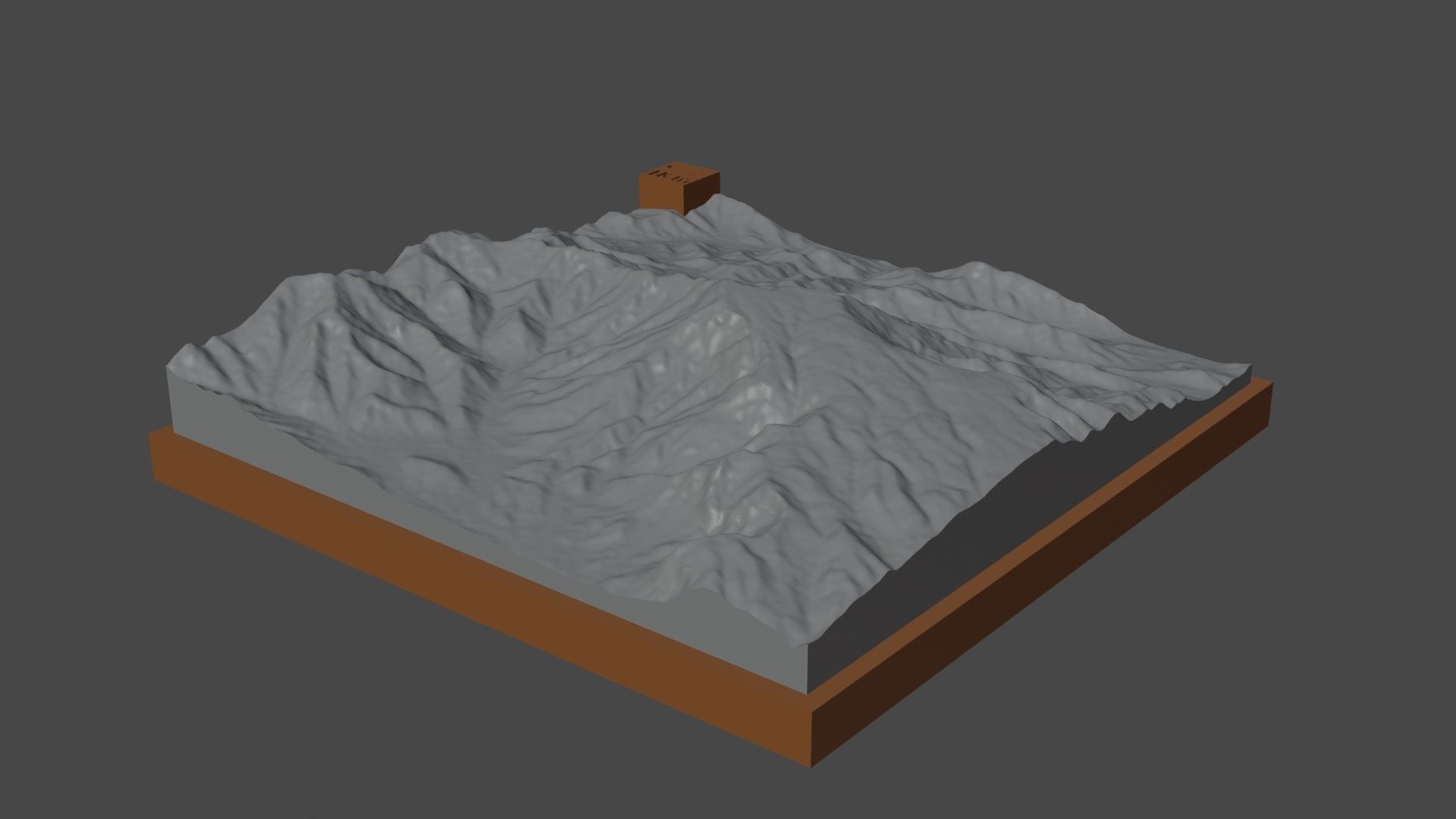 Shir Kuh 3D print model_4