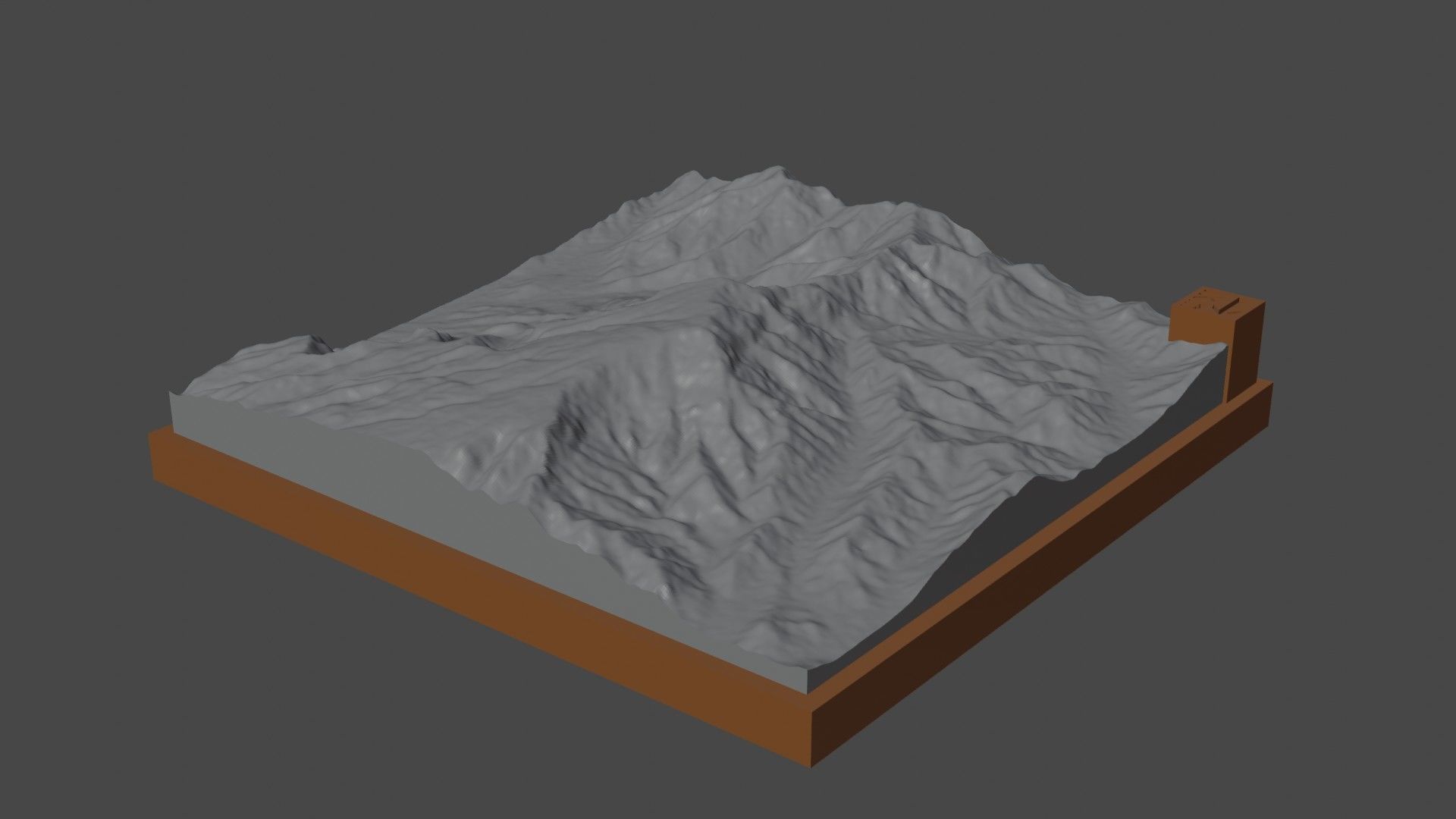 Shir Kuh 3D print model_7