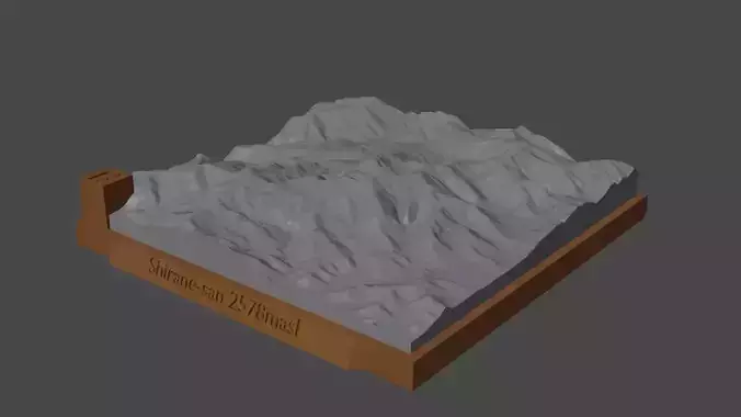 Shirane-san mountain