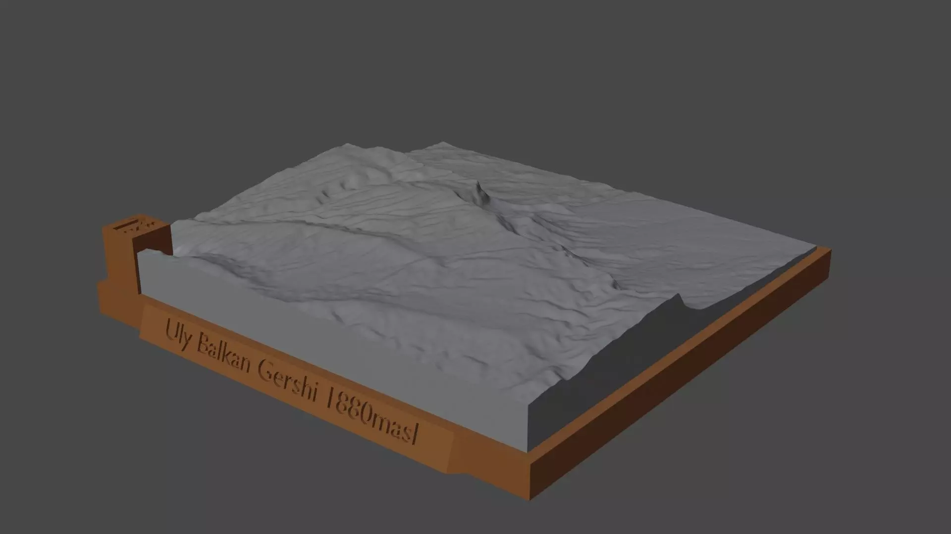 Uly Balkan Gershi 3D print model