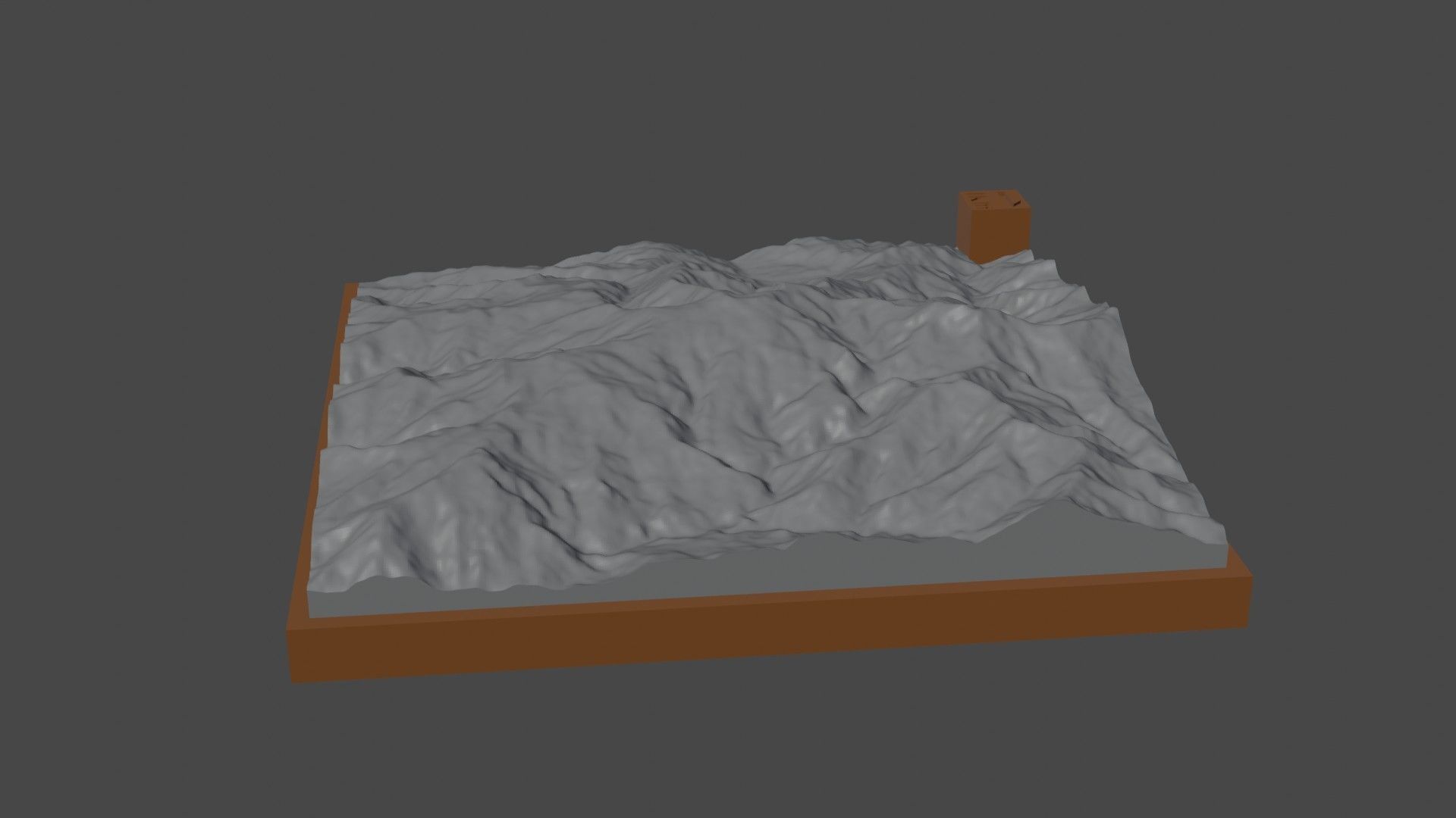 Victoria Peaks 3D print model_2