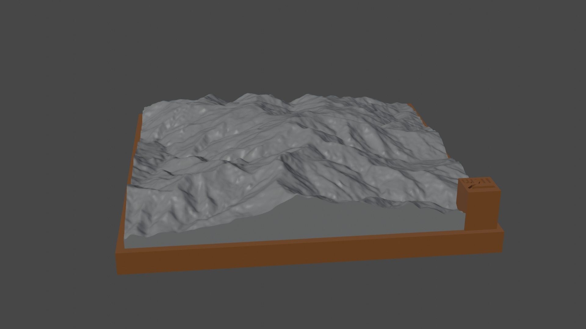 Victoria Peaks 3D print model_6