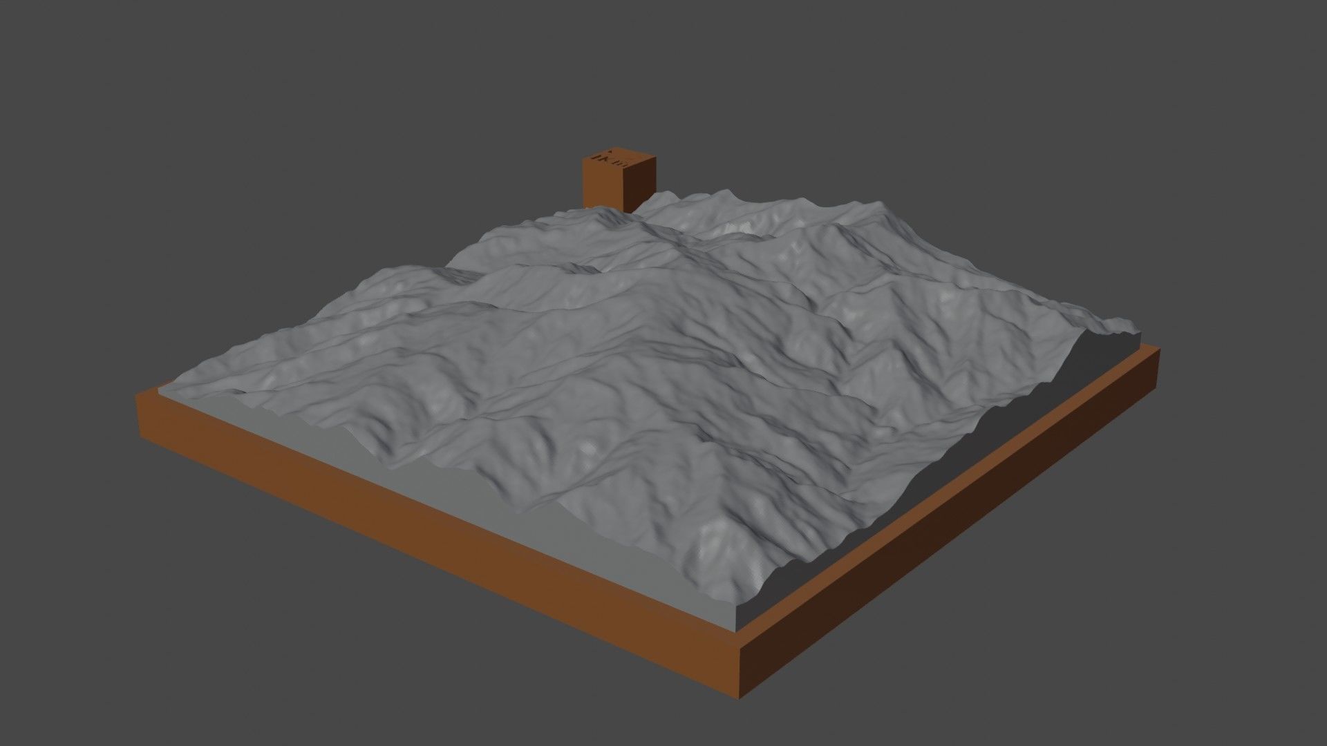 Victoria Peaks 3D print model_4