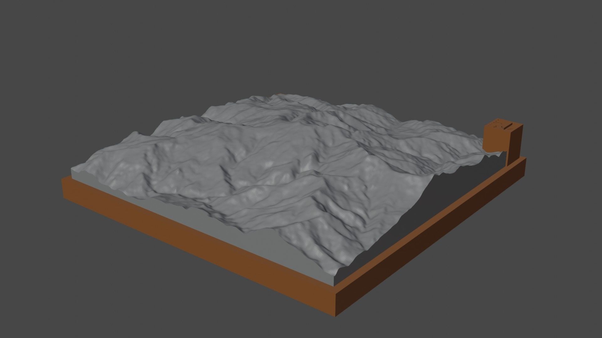 Victoria Peaks 3D print model_7