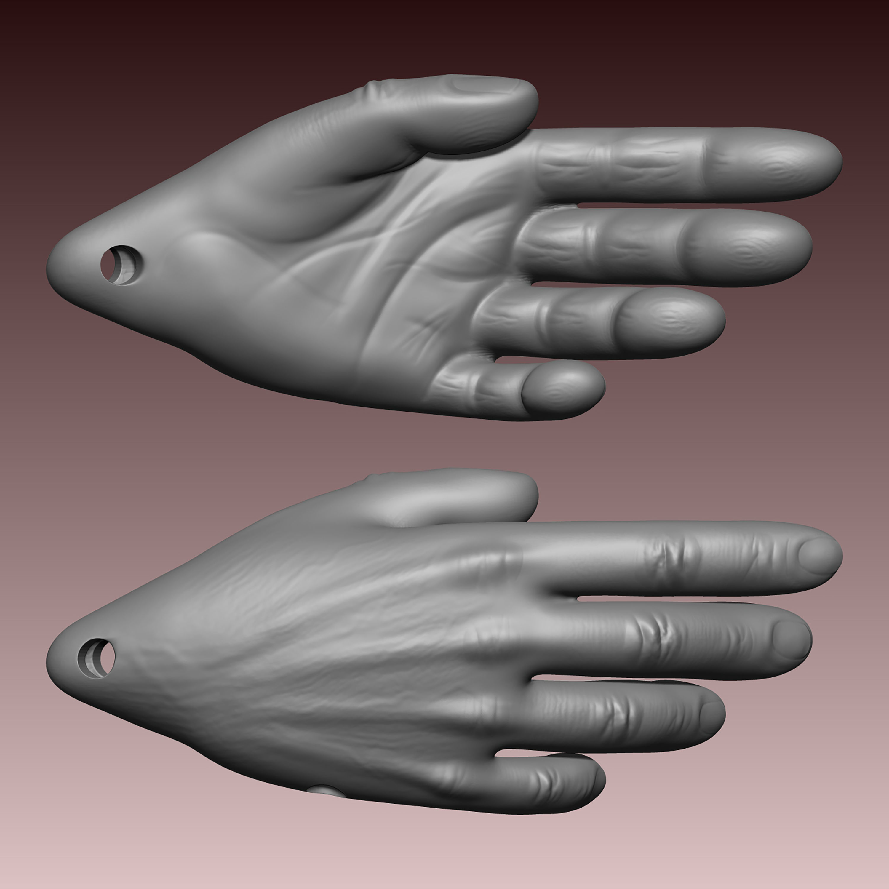 Titere persona envejeciente Puppet old person 001 BETA-STL-ZTL Free 3D print model_6