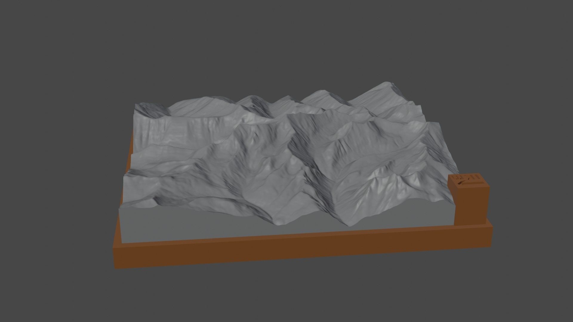Snowshoe Peak 3D print model_6