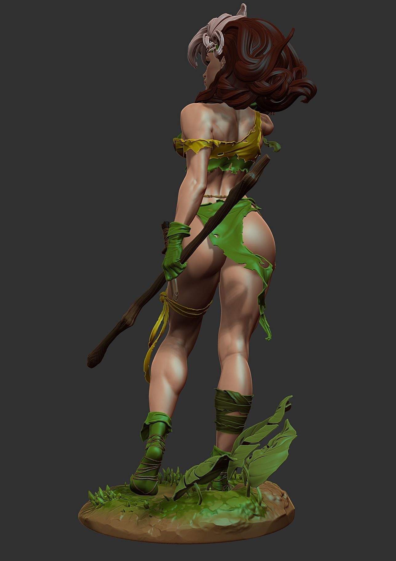 Rogue Savage land with NSFW 3D print model_8