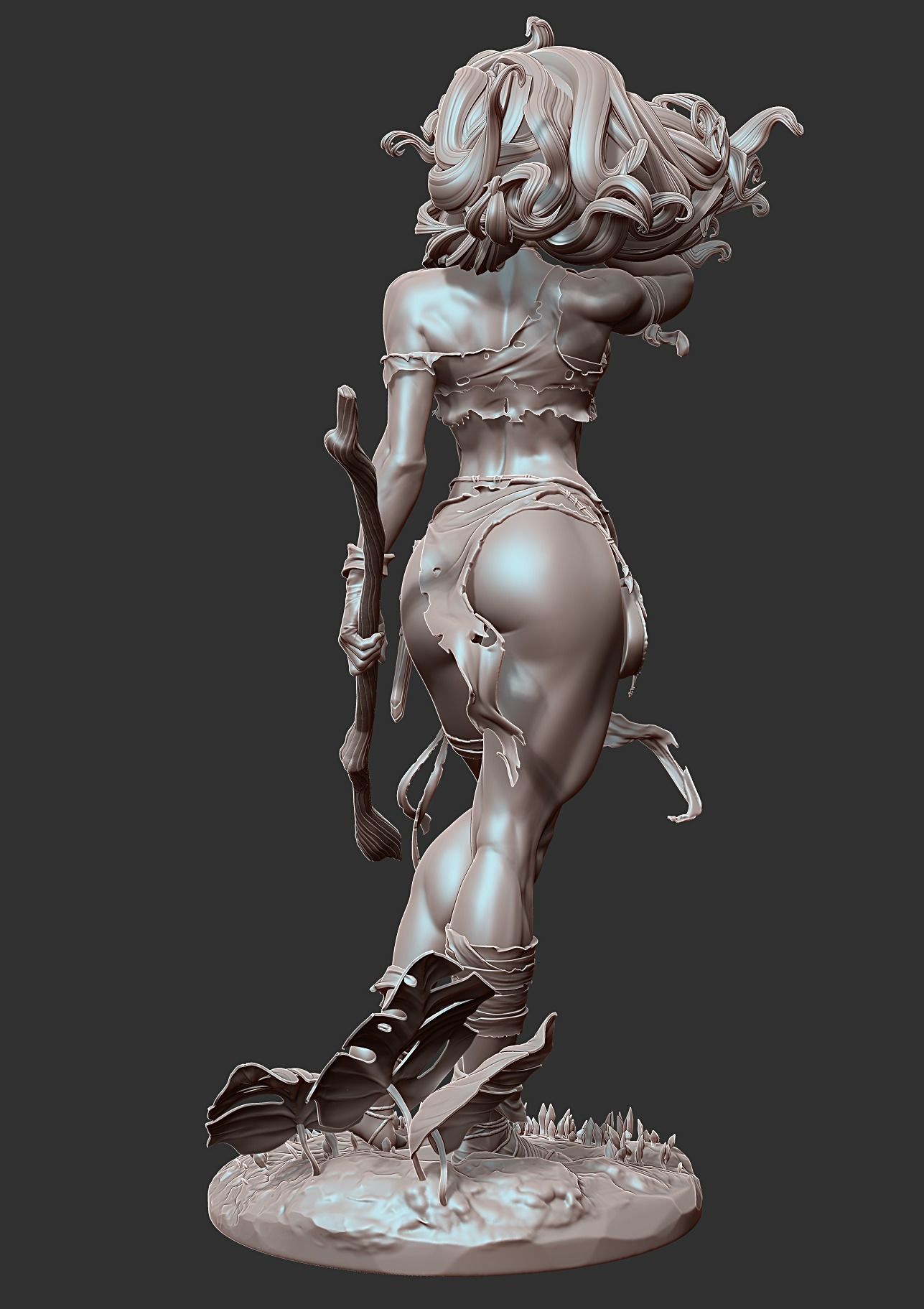 Rogue Savage land with NSFW 3D print model_11
