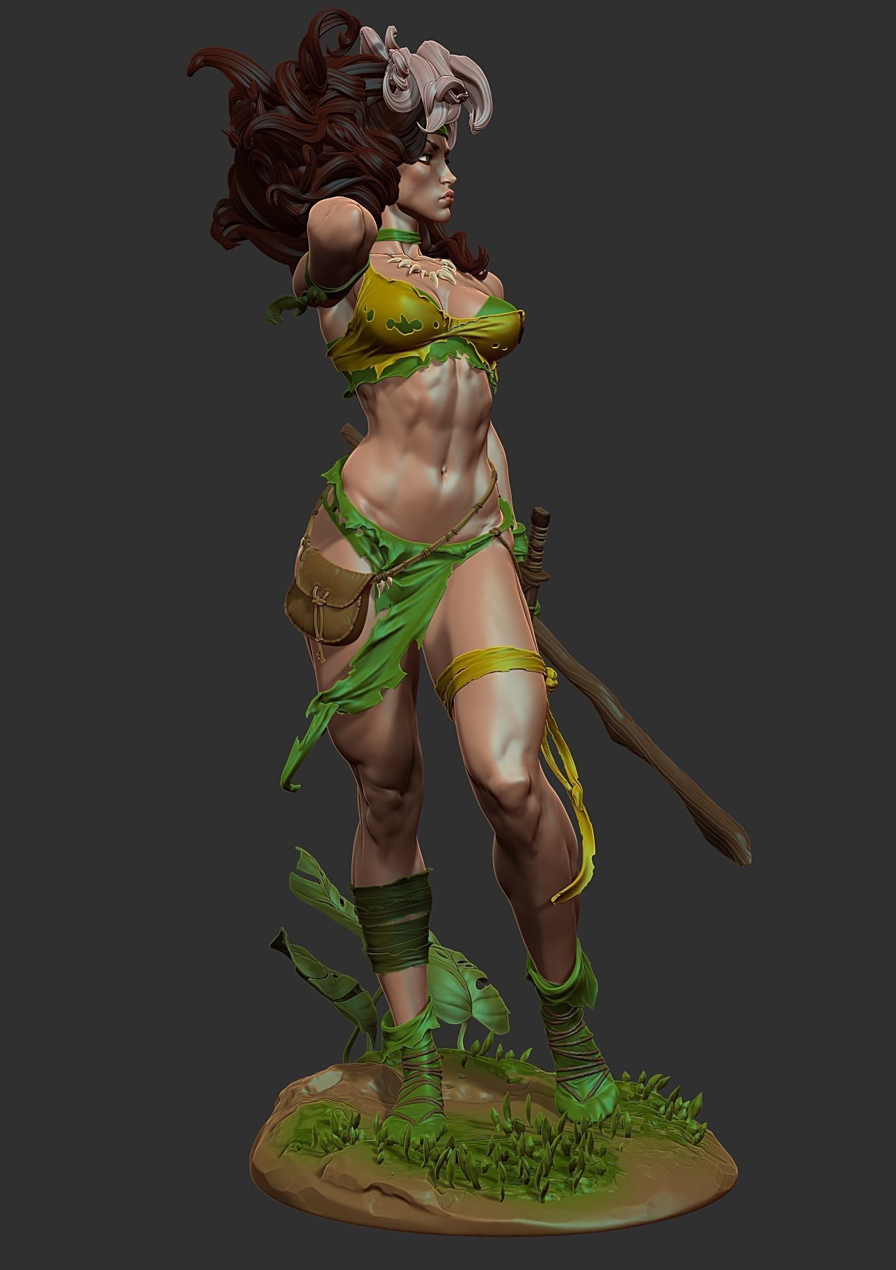 Rogue Savage land with NSFW 3D print model_16