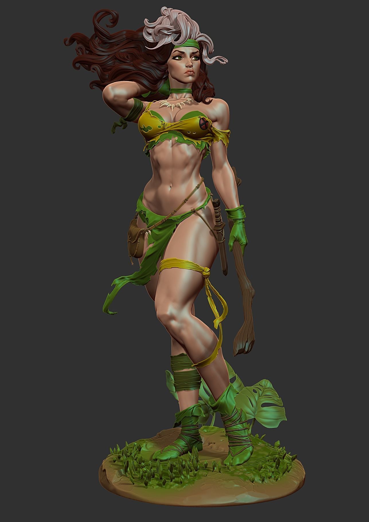 Rogue Savage land with NSFW 3D print model_18