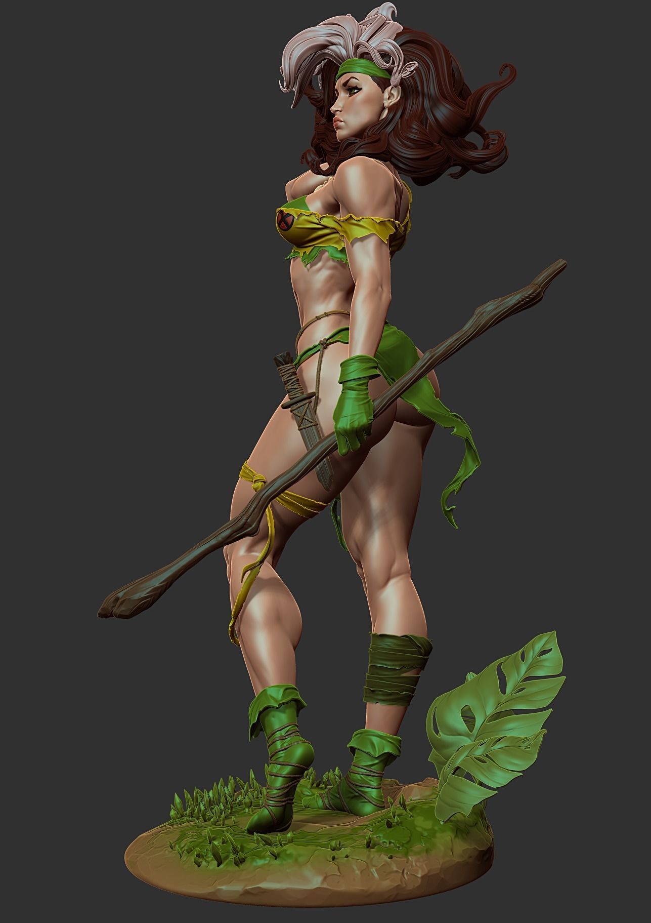 Rogue Savage land with NSFW 3D print model_6